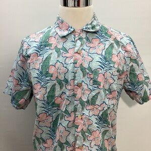 Men’s Summer Floral Print Men's Shirt Size L